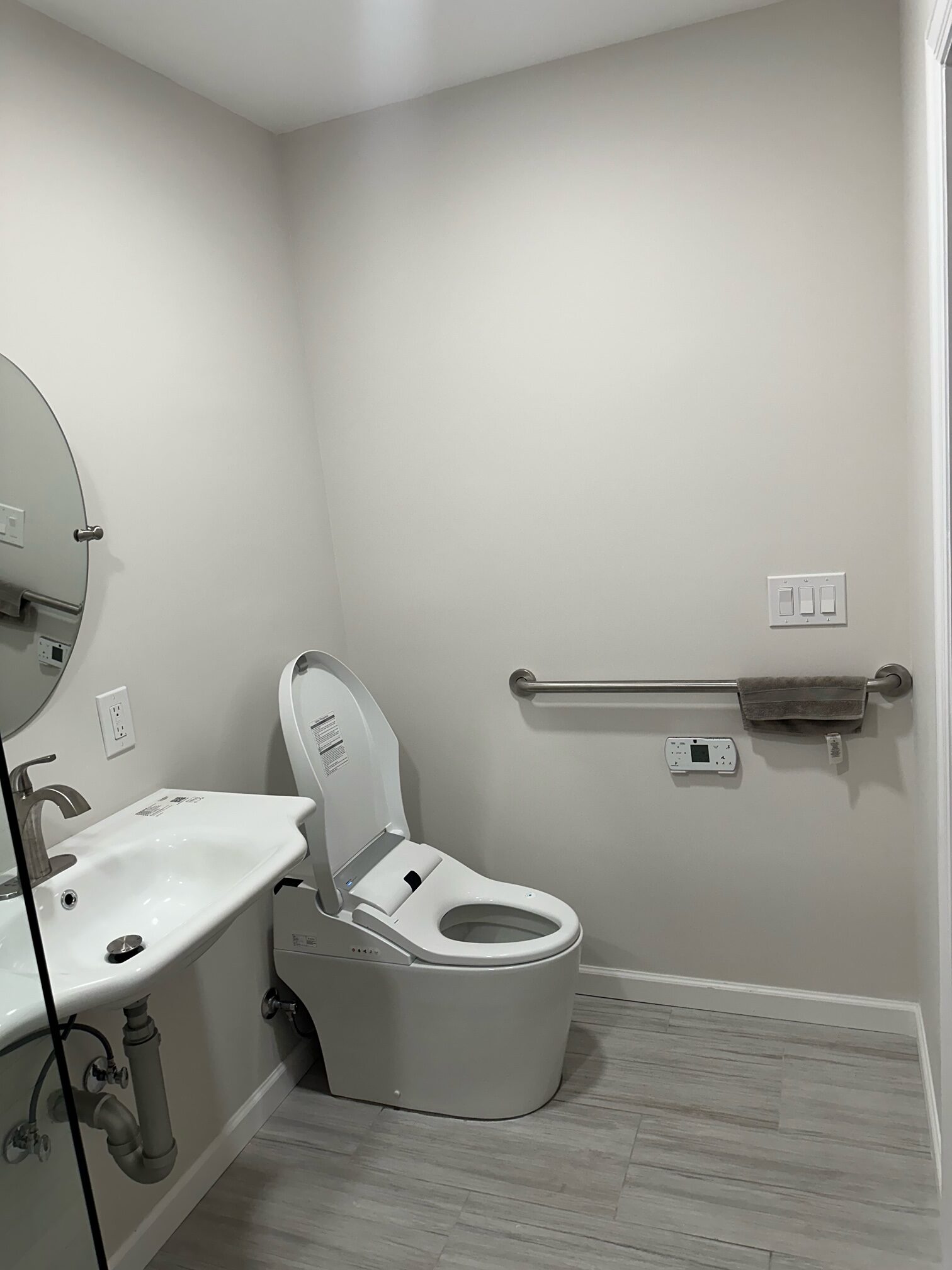 ADA compliant handicap accessible toilet