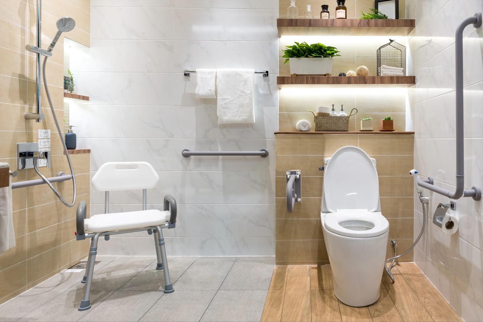 designing ada bathrooms for small spaces